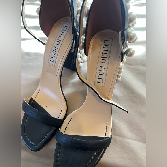 Emilio Pucci Leather Sandals - Picture 11 of 14